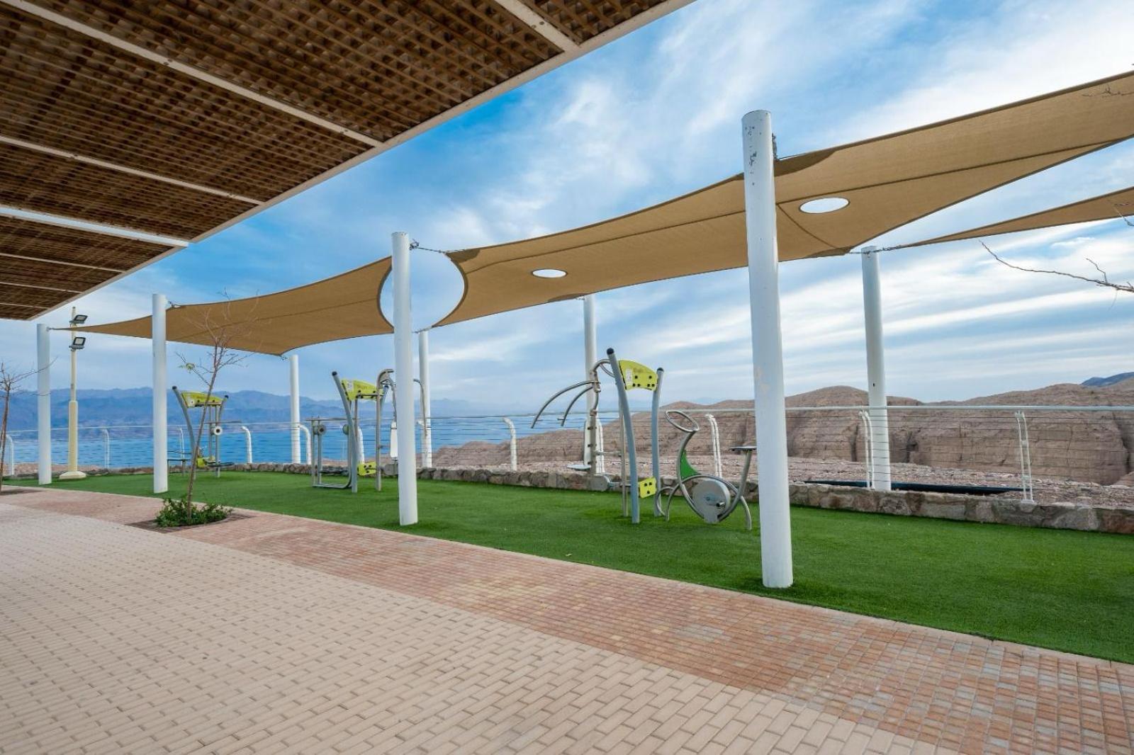 Mountain And Sea View - Penthouse With Private Pool Leilighet Eilat Eksteriør bilde
