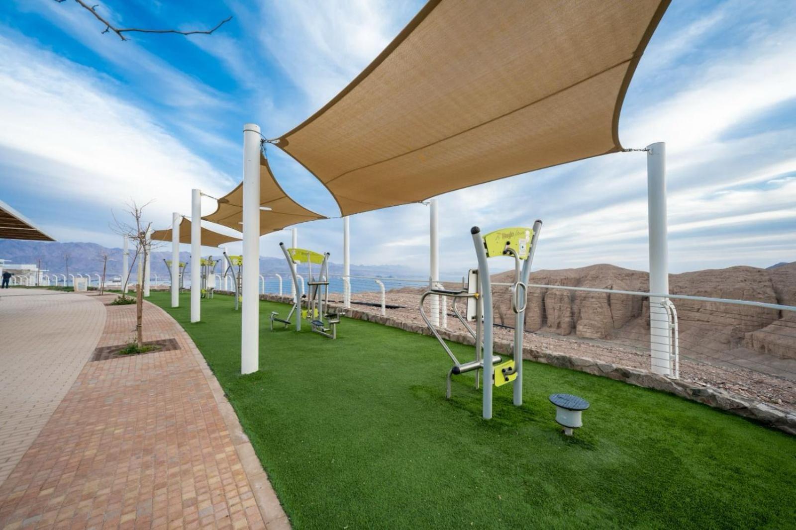 Mountain And Sea View - Penthouse With Private Pool Leilighet Eilat Eksteriør bilde