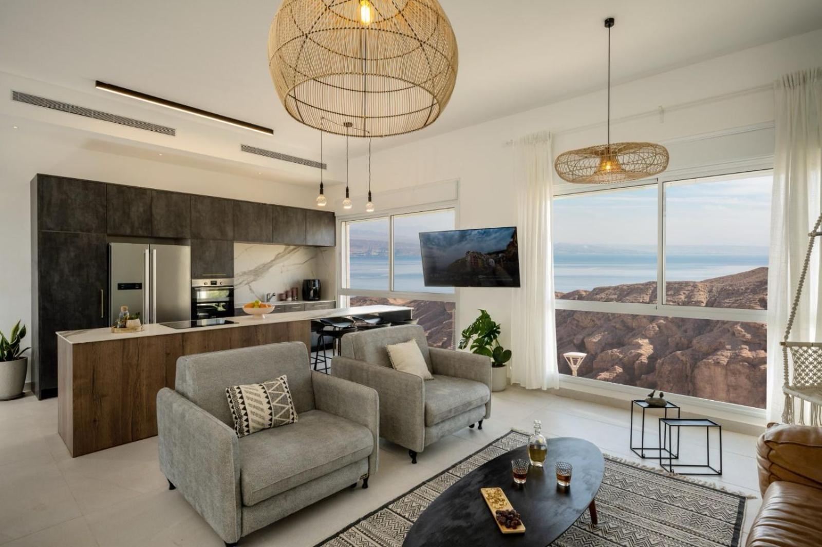 Mountain And Sea View - Penthouse With Private Pool Leilighet Eilat Eksteriør bilde